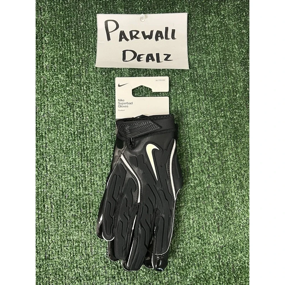 Nike Superbad Gloves 7.0 Size 2XL Football Gloves Black HF5765-091‎